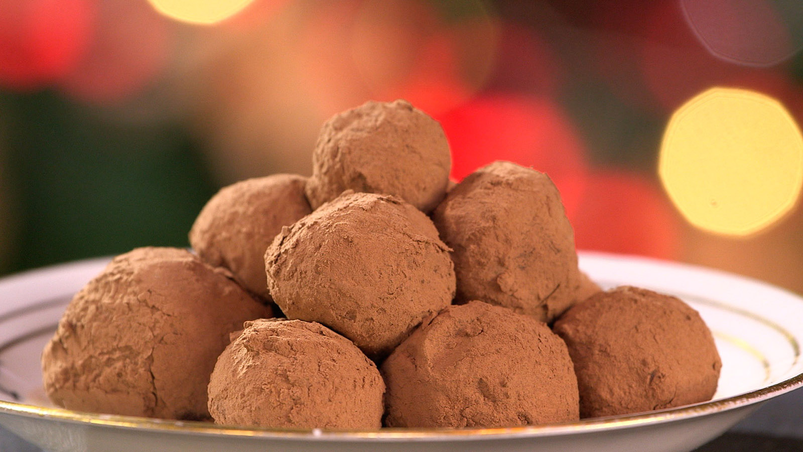 Recette de truffes au chocolat et argousier
