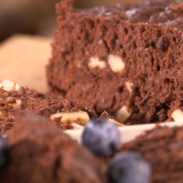 Brownie au chocolat rapide zoom - Carinne Teyssandier